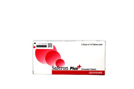 Saferon Plus Chewable Tablets 30's