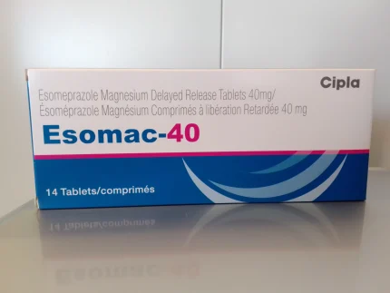 Esomac 40mg Tablet 14's