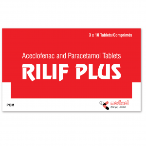 Rilif Plus 100mg,500mg Tablets 30's