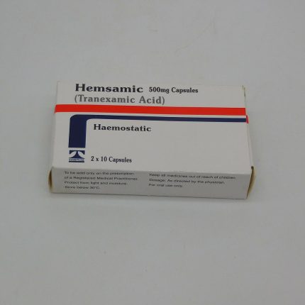 Hemsamic 500mg Capsules 20's