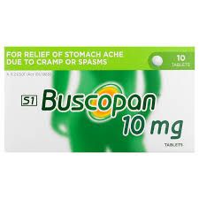 Buscopan 10mg Tablets 50's