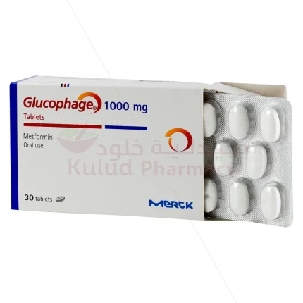 Glucophage 1000mg Tablets 60's