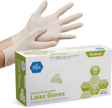Latex Powdered Gloves M 100's
