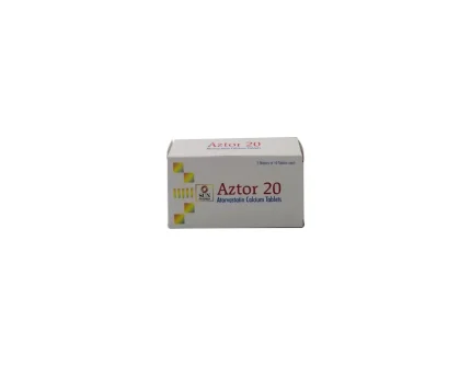 Aztor 20mg Tablets 10's