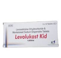 Levolukast Kid Dipersible 2.5mg/4mg 30's