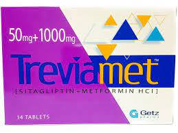 Treviamet 50/1000mg Tablets 35's