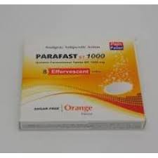 Parafast 1g Tablets 8's