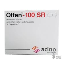 Olfen 100mg S-R Depocaps 10's