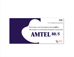 Amtel 80/5mg Tablets 30's