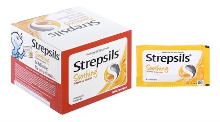 Strepsils Antiseptic Lozenges Honey & Lemon 50*2's