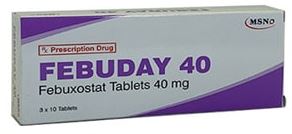 Febuday 40mg Tablets 30'S