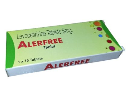 Alefree (Levocetrizine) 5mg Tablets 10'S