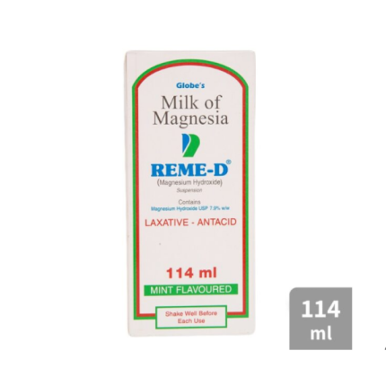 Reme-D Milk Of Magnesia Susp 114ml