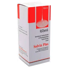 Solvin Plus Expectorant Syrup 60mL