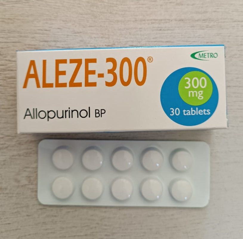 Allopurinol 300mg Tablets (Aleze) – Whitecross Pharmaceuticals