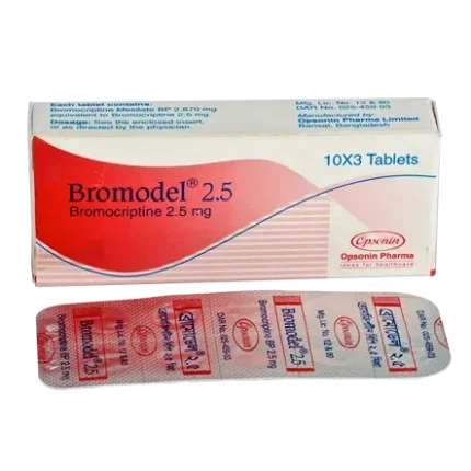Bromocriptine 2.5mg Tablets (Bromodel)