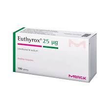 Euthyrox 25mcg Tablets 30's