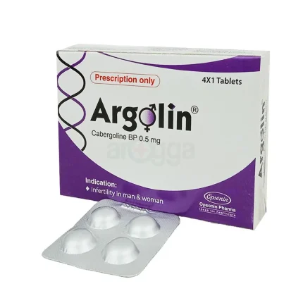 Argolin 0.5mg Tablets 4's