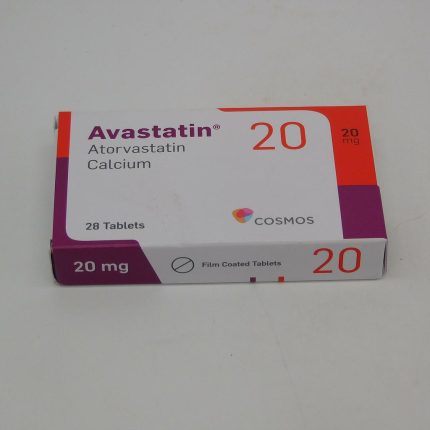 Avastatin 20mg Tablets 28's